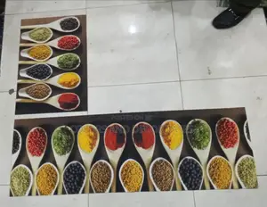 High Quality Rubber Underside Floor 3d 2in1 Kitchen Mat