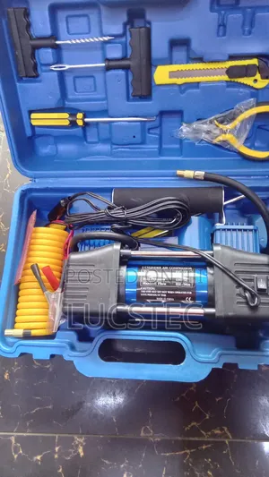 2-cylinder Car Air Compressor