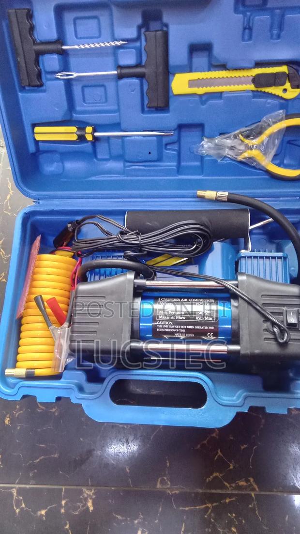 2-cylinder Car Air Compressor - thumbnail 2