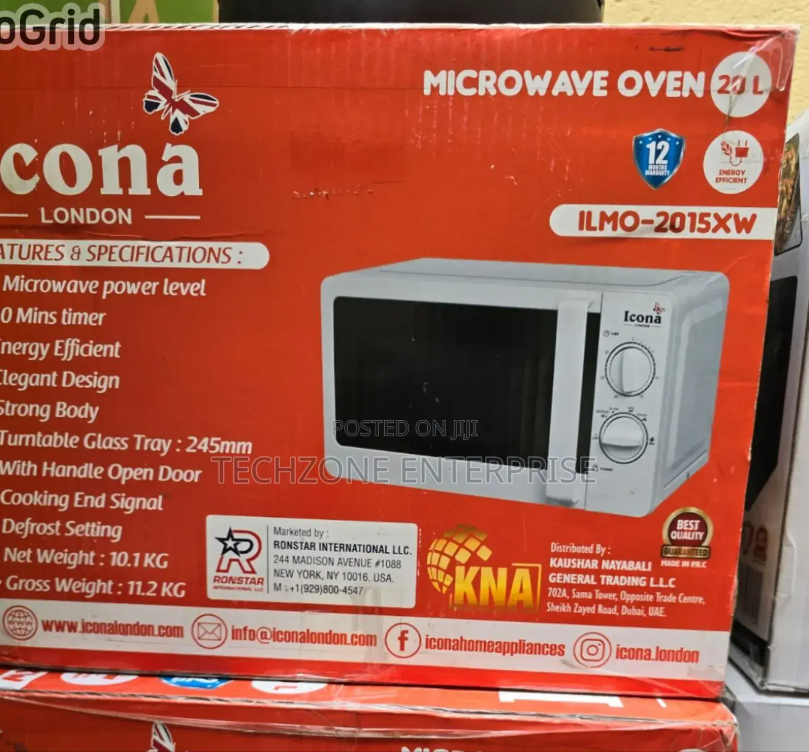 Icona 20l Microwave Oven (Ildmo-2015xw) Defrost Function