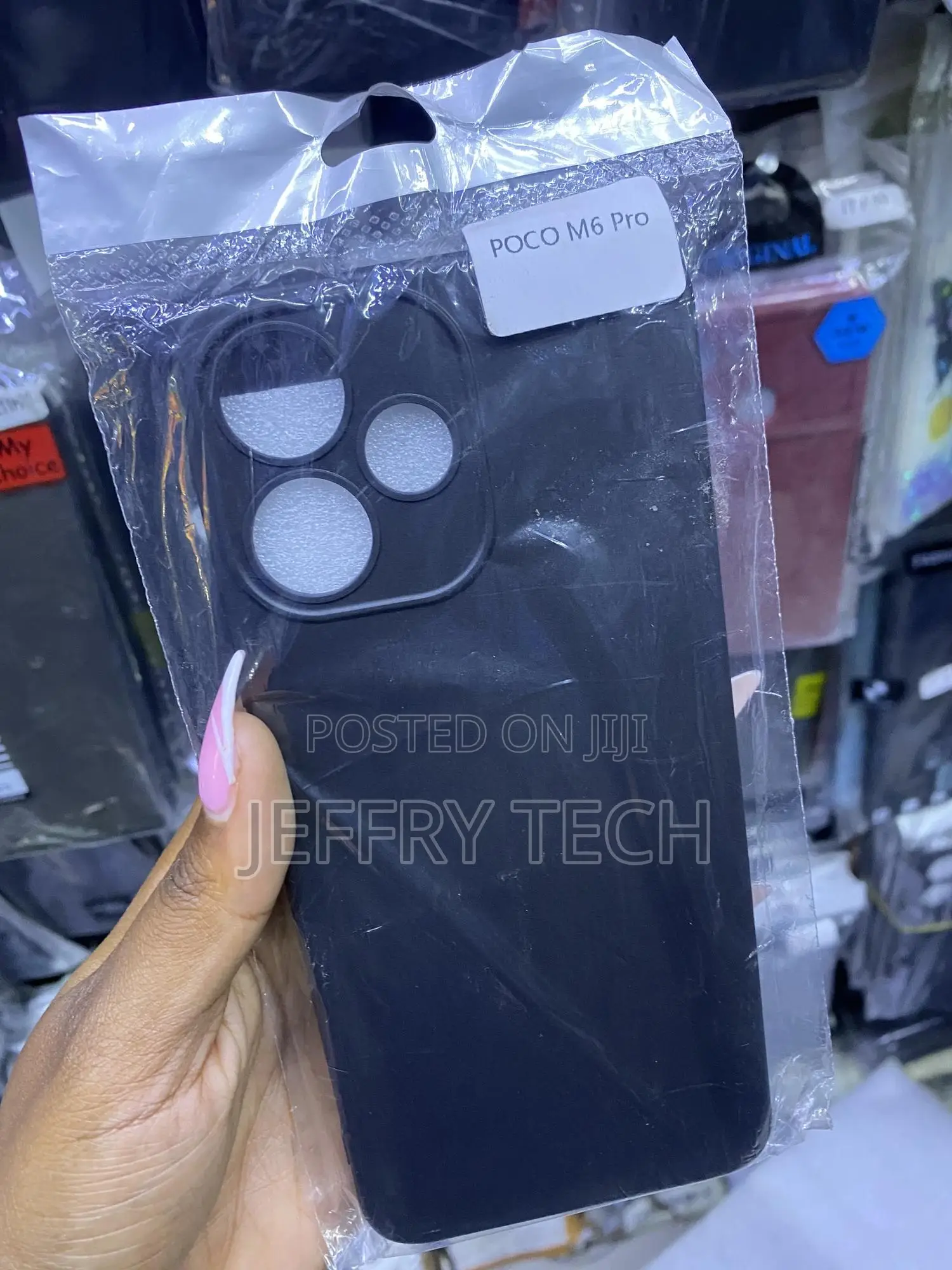 Ykto Soft Silicone Case Compatible With Xiaomi Poco M6 Pro