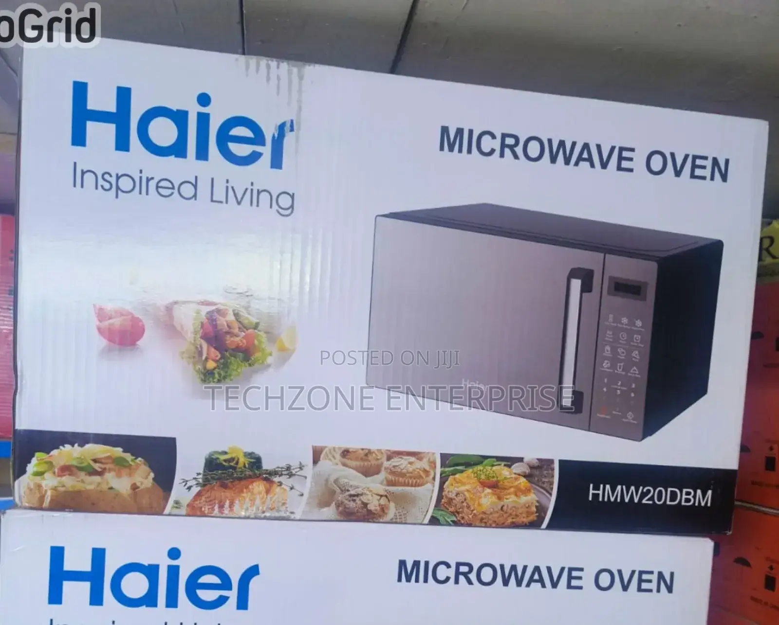 Haier (Hmw20dbm) 20l Digital Microwave Oven, Silver 