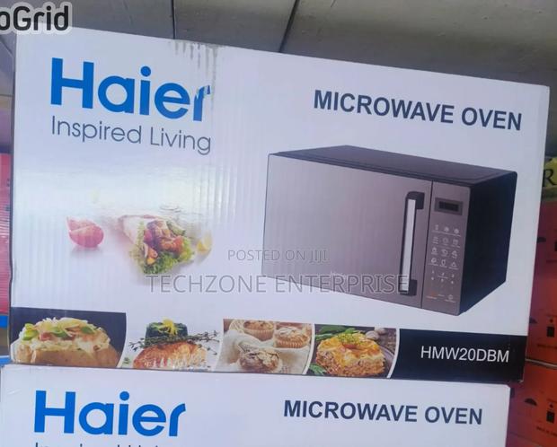Haier (Hmw20dbm) 20l Digital Microwave Oven, Silver 