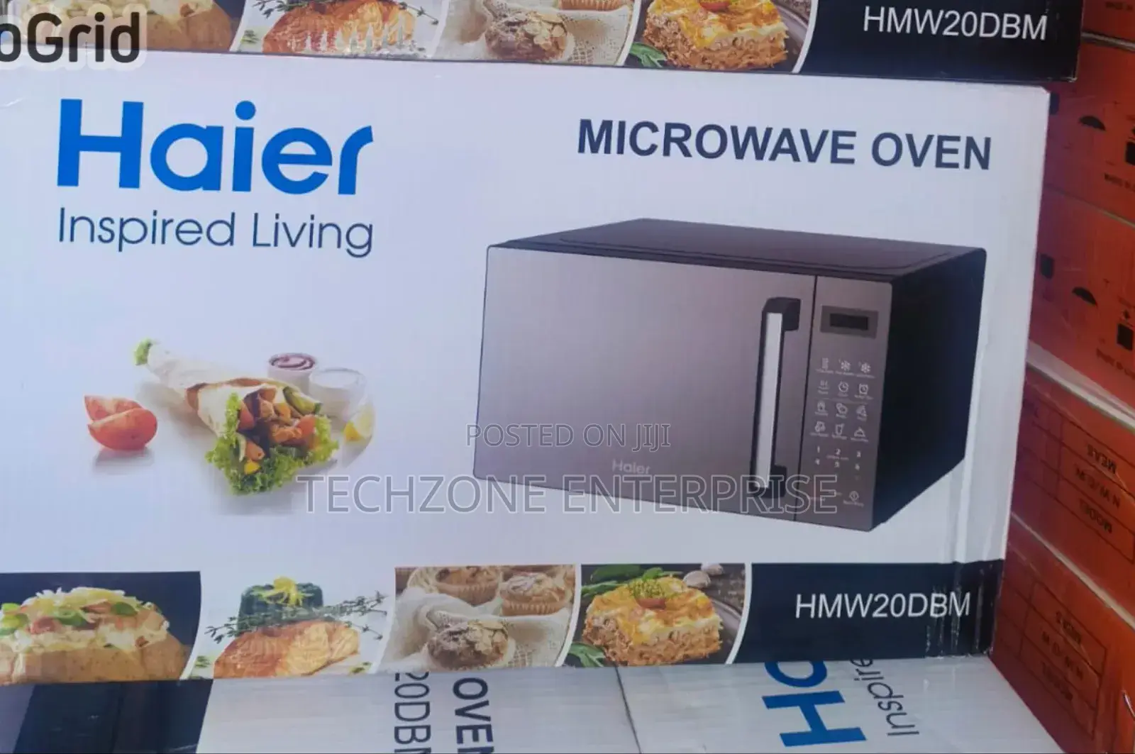 Haier Hmw20dbm 20l Digital Microwave Oven, 10 Power Levels 