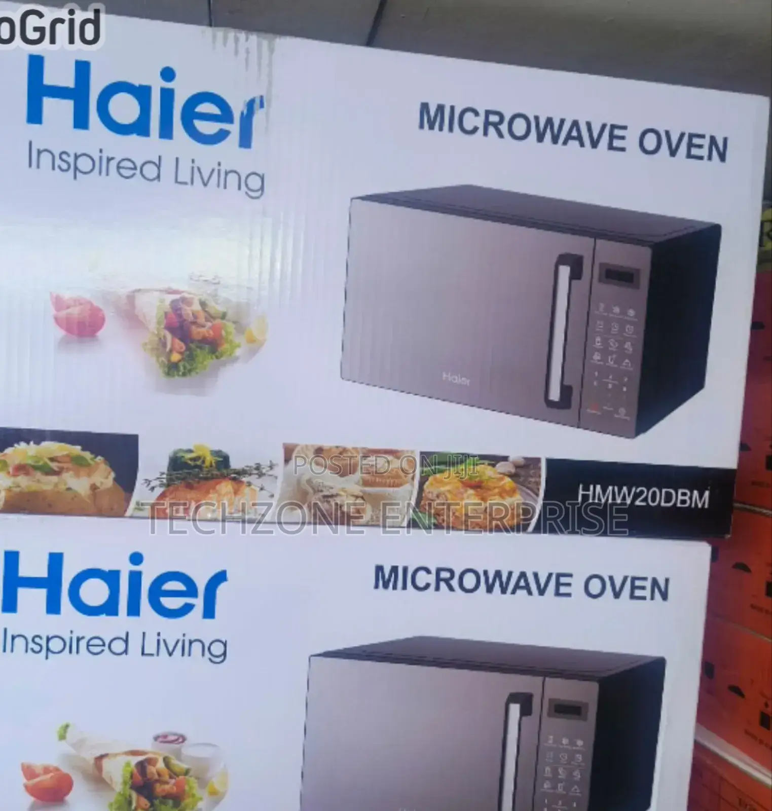 Haier Hmw20dbm 20l 700w Digital Microwave Oven, Silver 