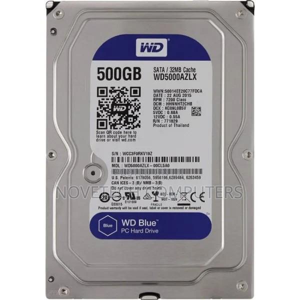 Wd Blue Hard Drive 500gb 7200rpm for Desktop - main view