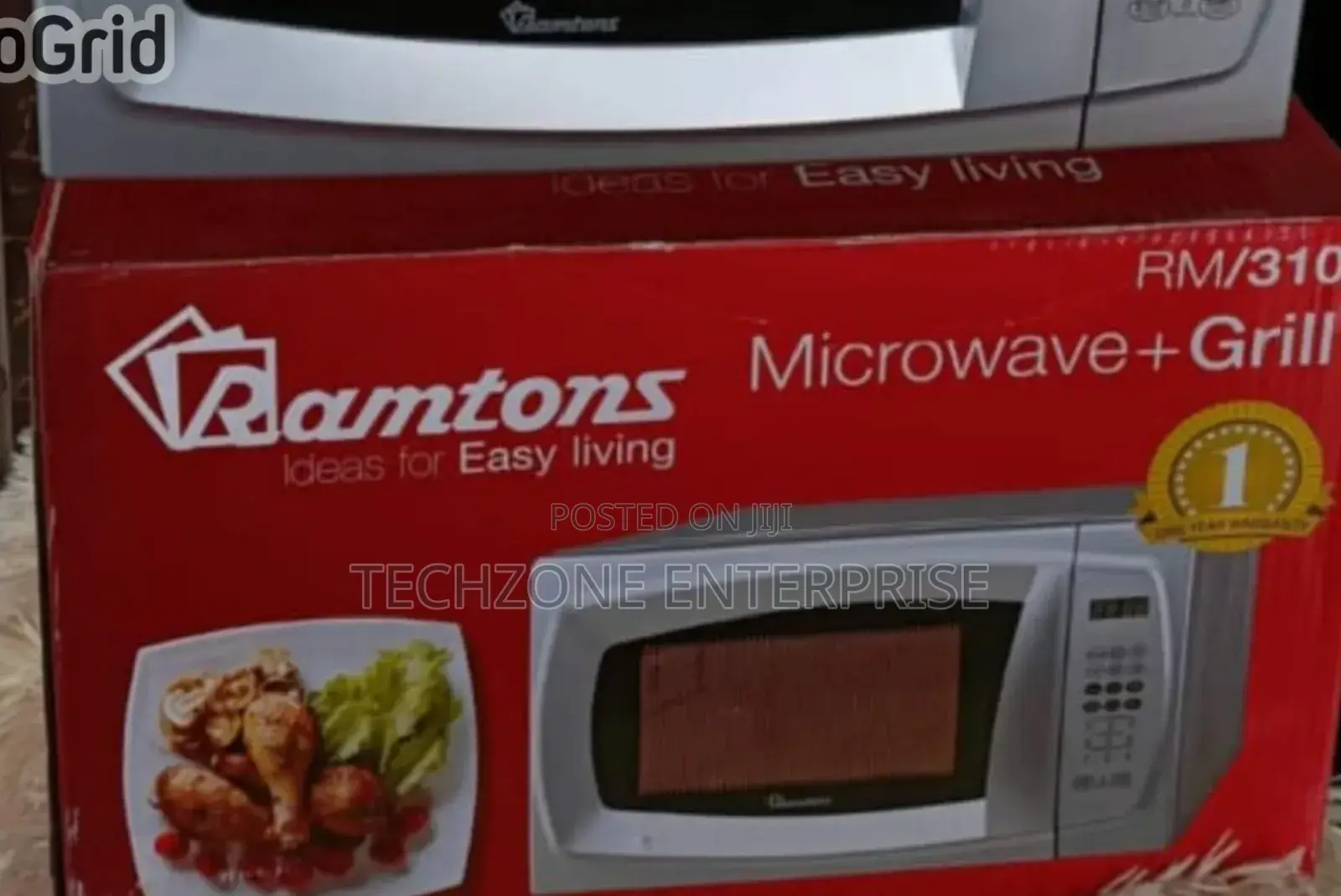 Ramtons Rm310 Microwave Oven With Grill With 11 Power Level,