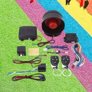 2 Remotes Burglar Car Alarm Security System Kit