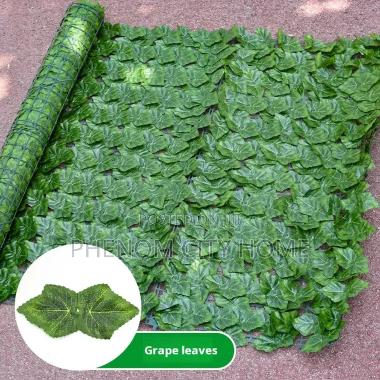 Artificial Green Privacy Fence Available