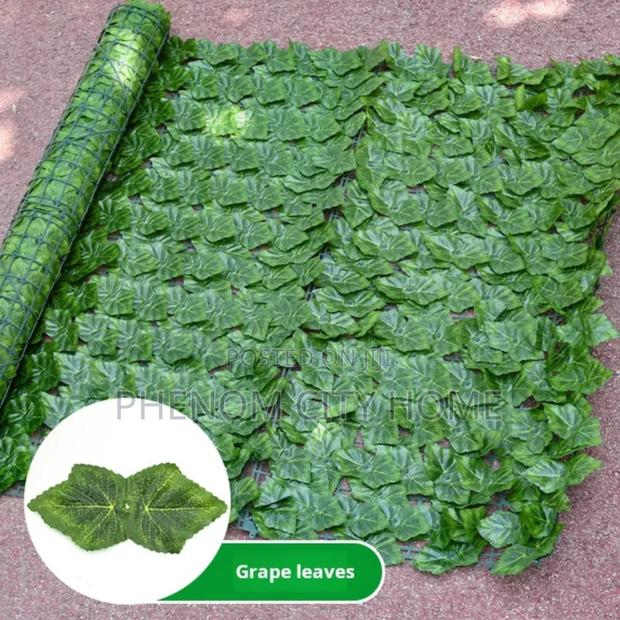 Artificial Green Privacy Fence Available