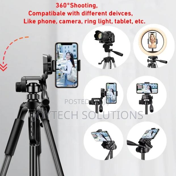 Light Weight Portable Camera, Smart Phone Tripod Stand - thumbnail 2