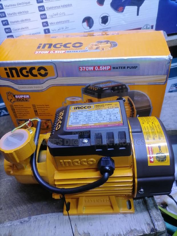 Highly Appreciated 0.5hp Ingco Booster Pump