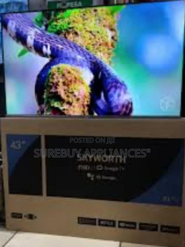 Skyworth 43" Inch ,Frameless Android Tv,Inbuilt Decoder - thumbnail 2