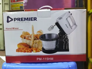 ```Premier Stainless Steel Hand Mixer Pm-115hm