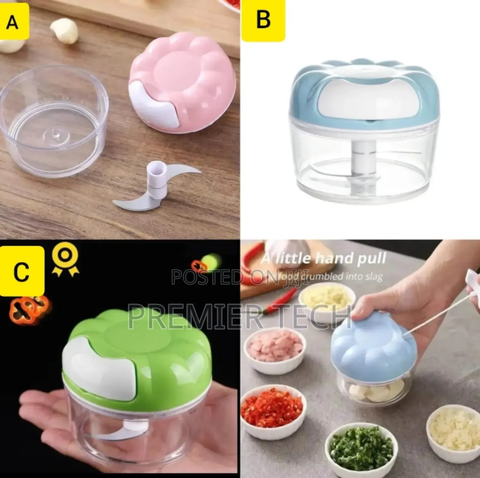 Garlic Pull Grinder/Chopper