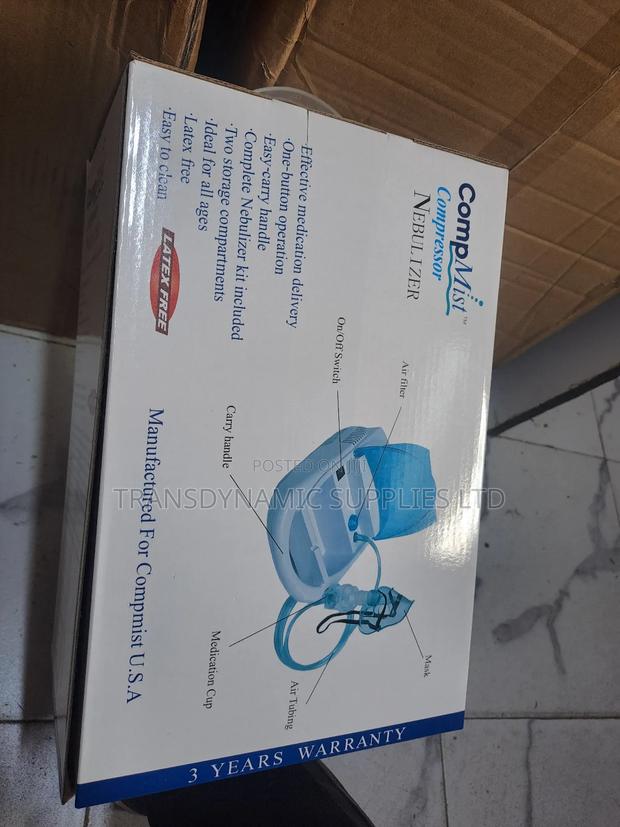 Air Compmist/Compressor/Latex Free Nebulizer - thumbnail 3