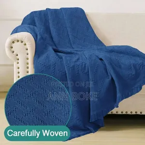 
Solid Tassel Multipurpose Decorative Throw Blanket