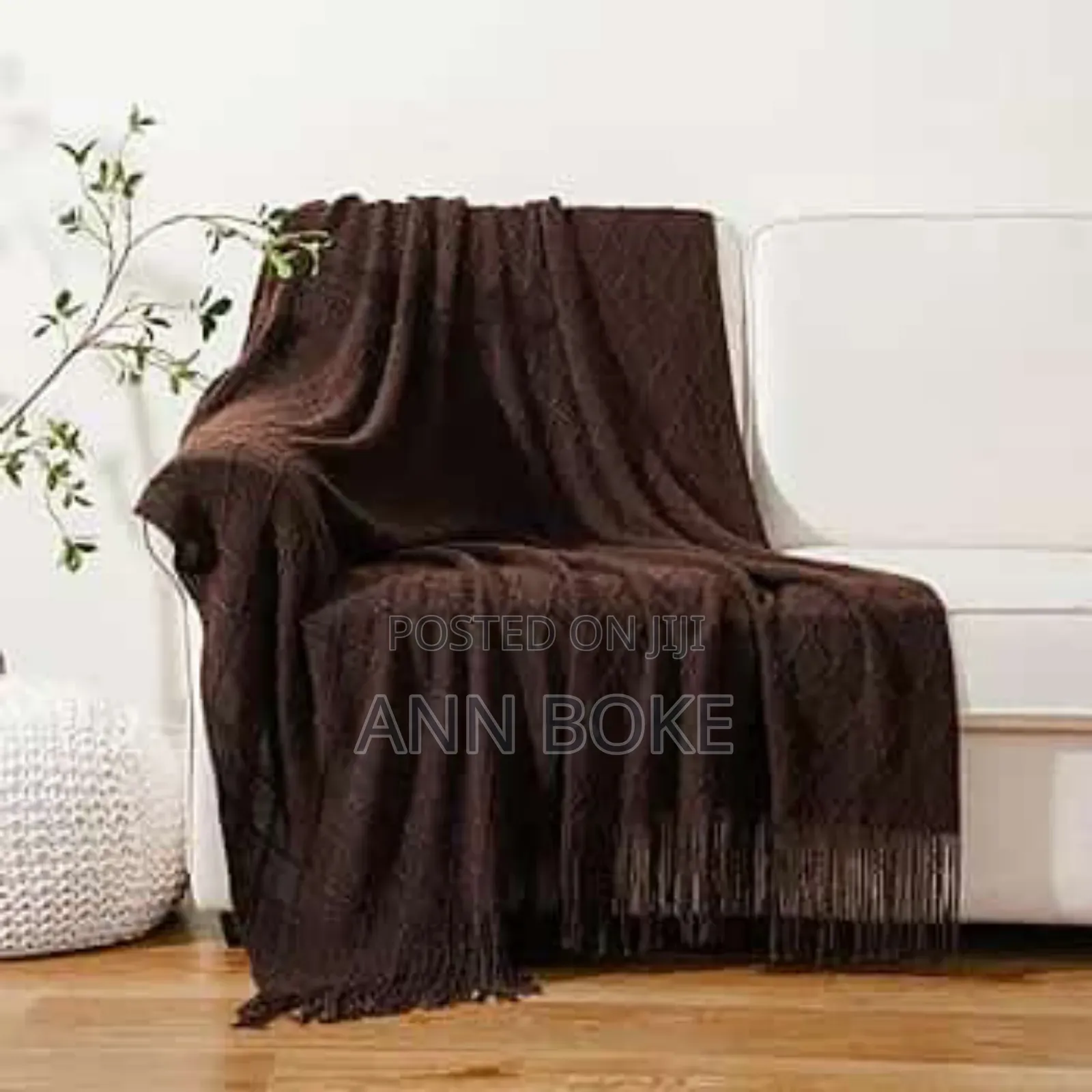 
Solid Tassel Multipurpose Decorative Throw Blanket
