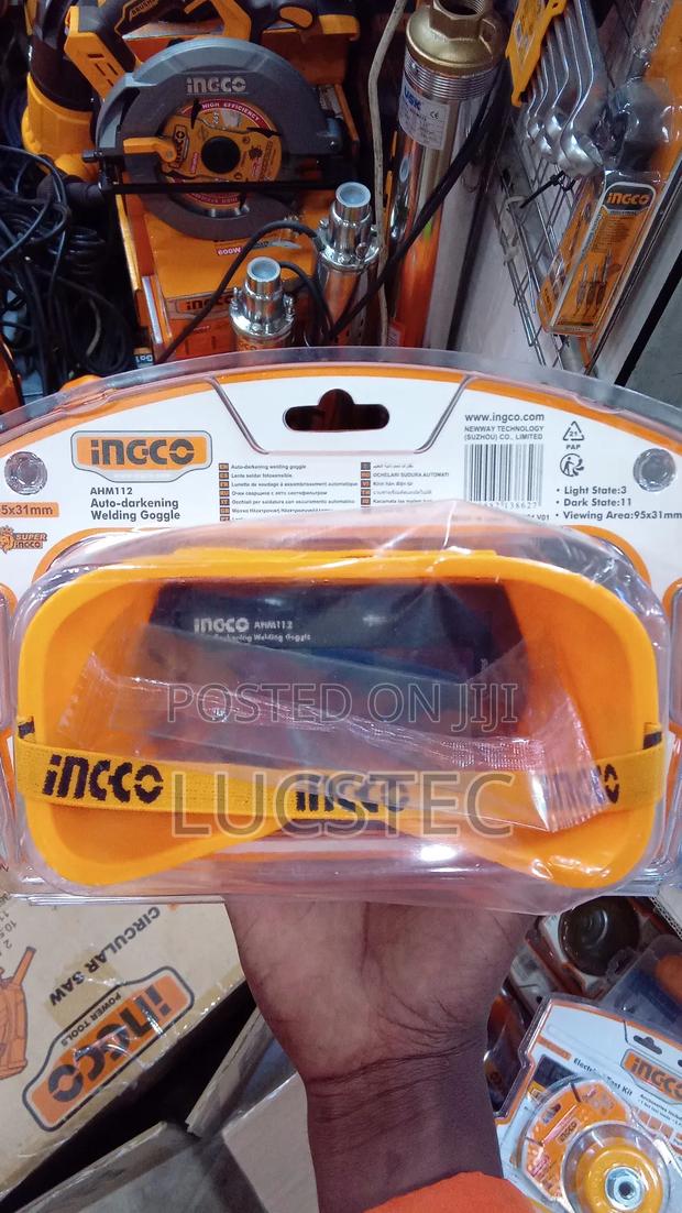 Ingco Ahm112 Auto-Darkening Welding Goggle. - thumbnail 2