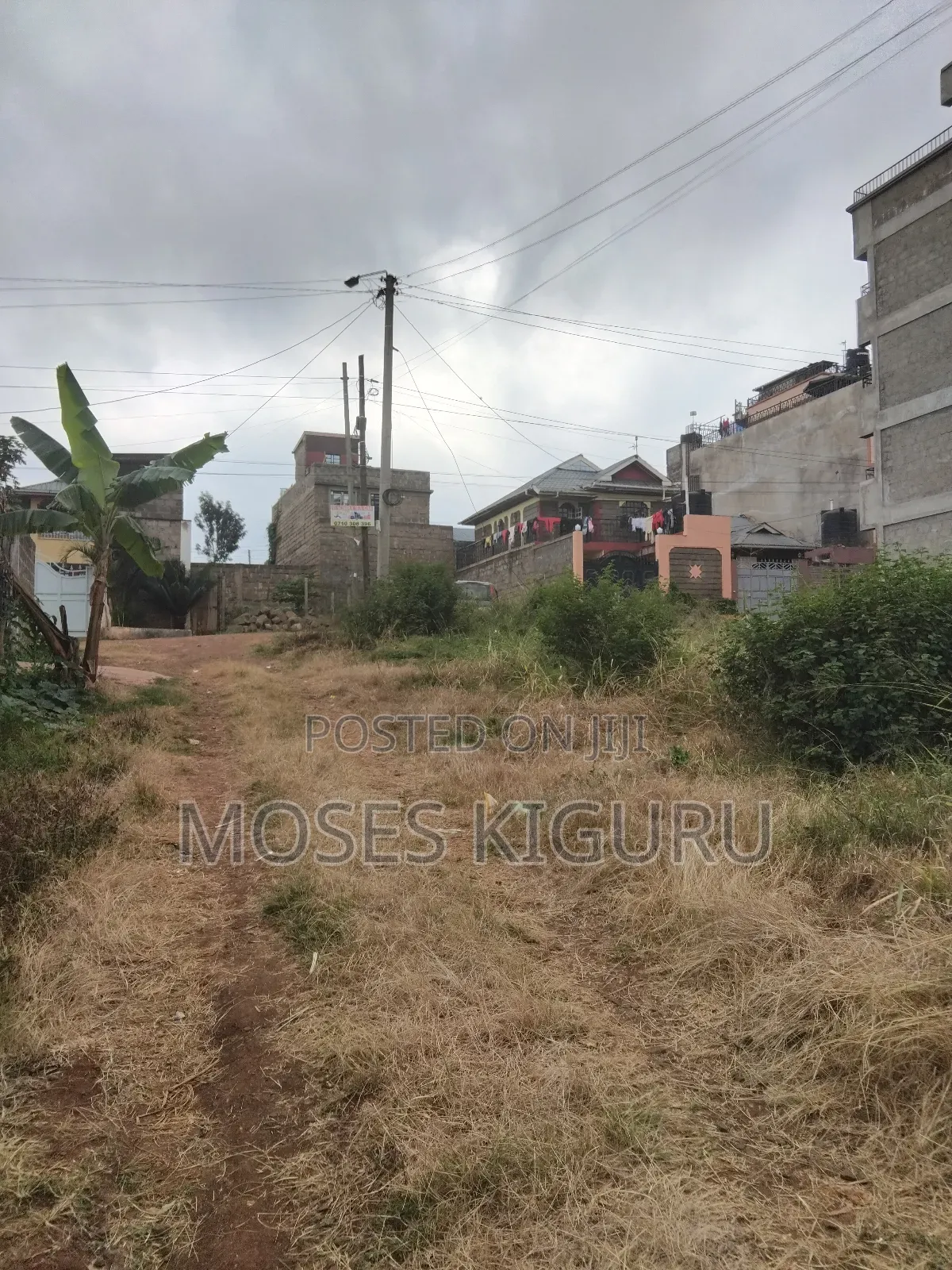 Kenyatta Rd, Murram Estate 50x25 Plots.