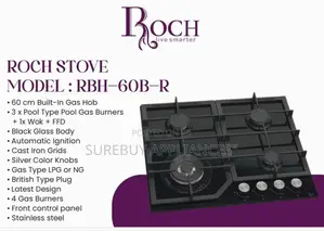 Roch Built-in Gas Hobs 60cm (Rbh-055