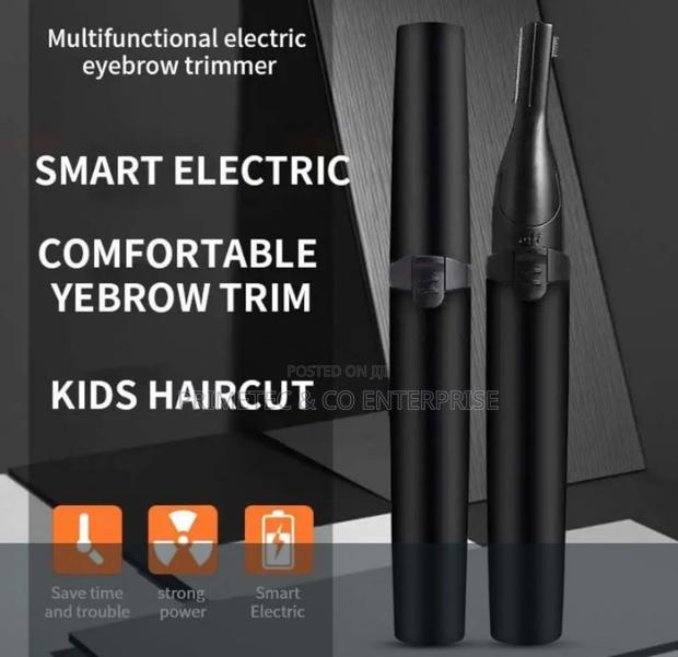Electric Eyebrow Trimmer With Washable Eyebrow Razor - main view