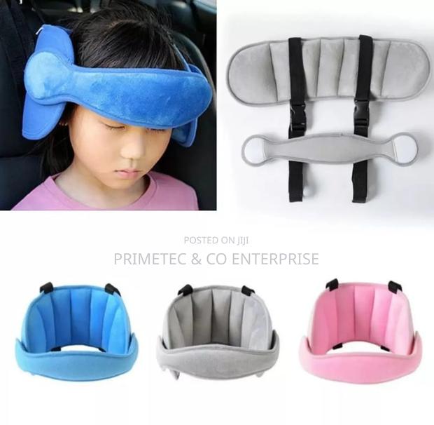 *Kids Car Headrest Available in Pink ,Grey and Blue - main view