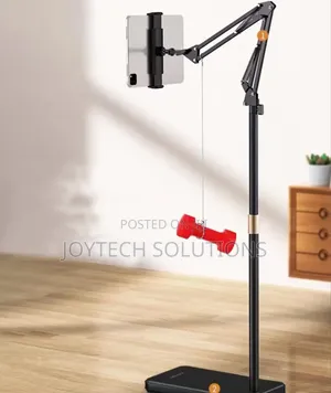 Floor Adjustable Portable Tablet, Smart Phone Stand