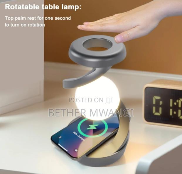 Rotating Motion Sensor Lamp With Wireless Charger In Kenya - thumbnail 2