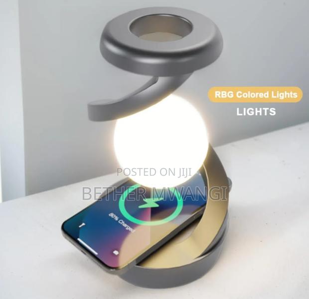 Rotating Motion Sensor Lamp With Wireless Charger In Kenya - thumbnail 6