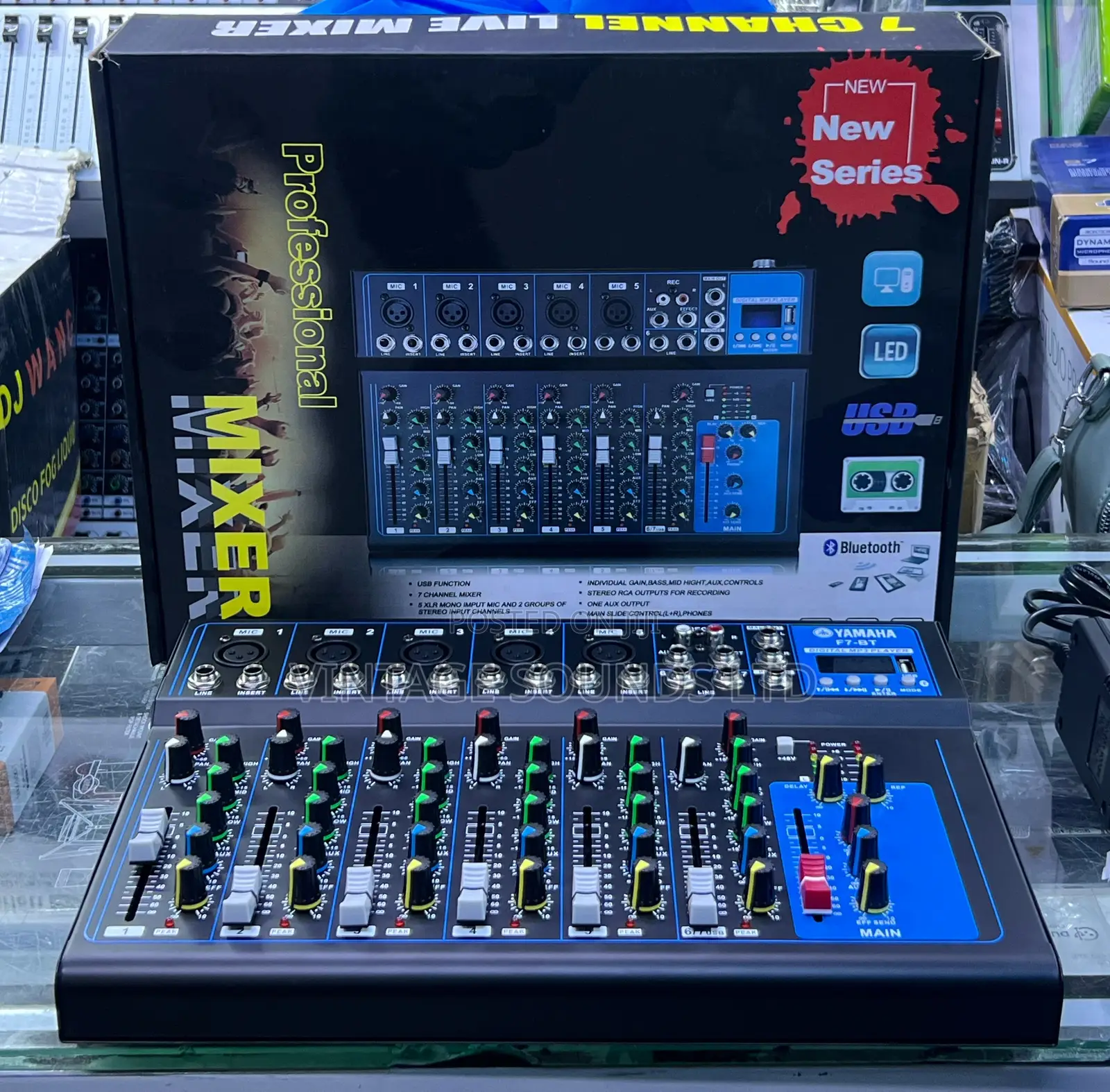 Studio F7 Live Mixer Console ( F 7 Model )