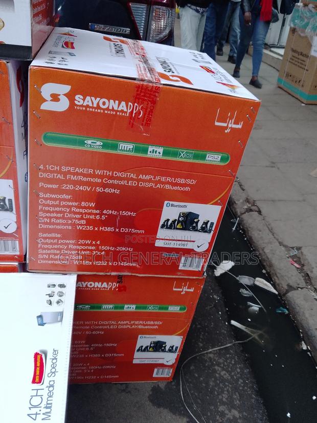 Sayona Sht-1149bt 4.1ch Sound System