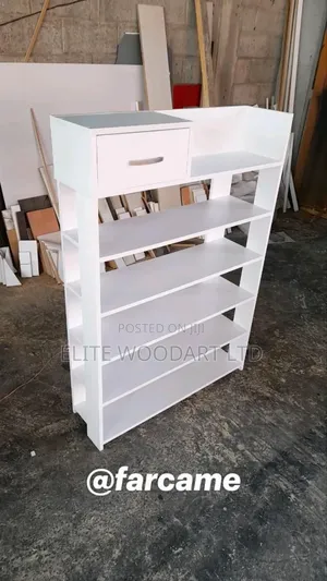 Chic White Footwear Organizer/Shoe Rack.Decorative Durable