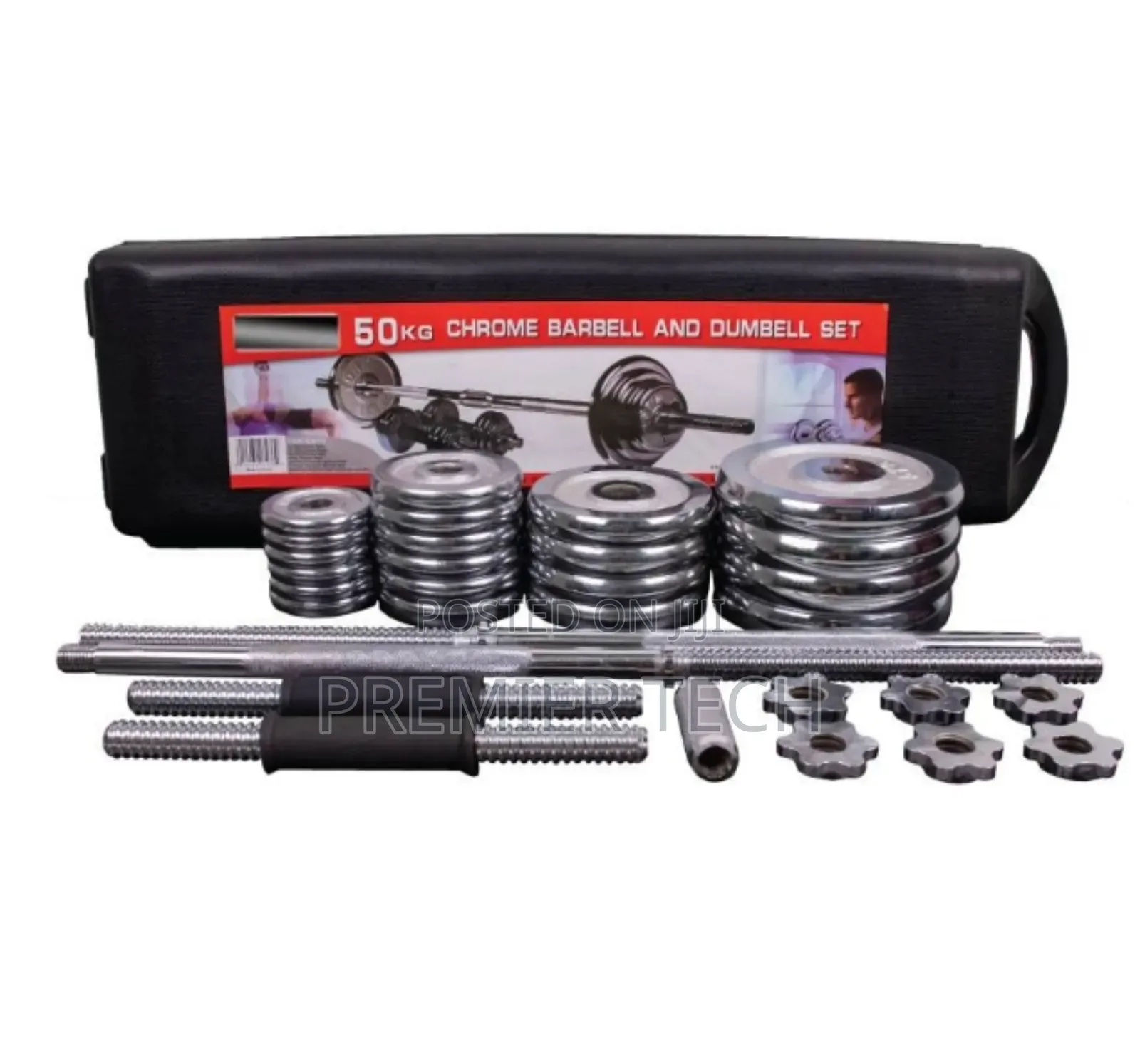 50kg Chrome Dumbbell