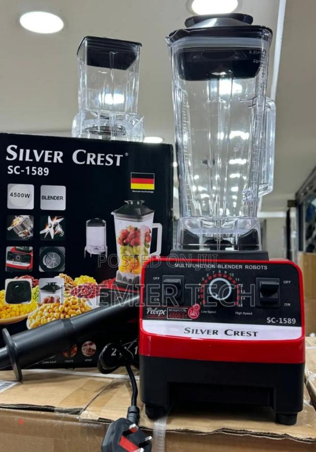 Silvercrest Blender Double Jug 4500w - main view