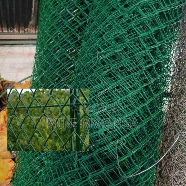 14 Gauge PVC Chain Link Fence - main view