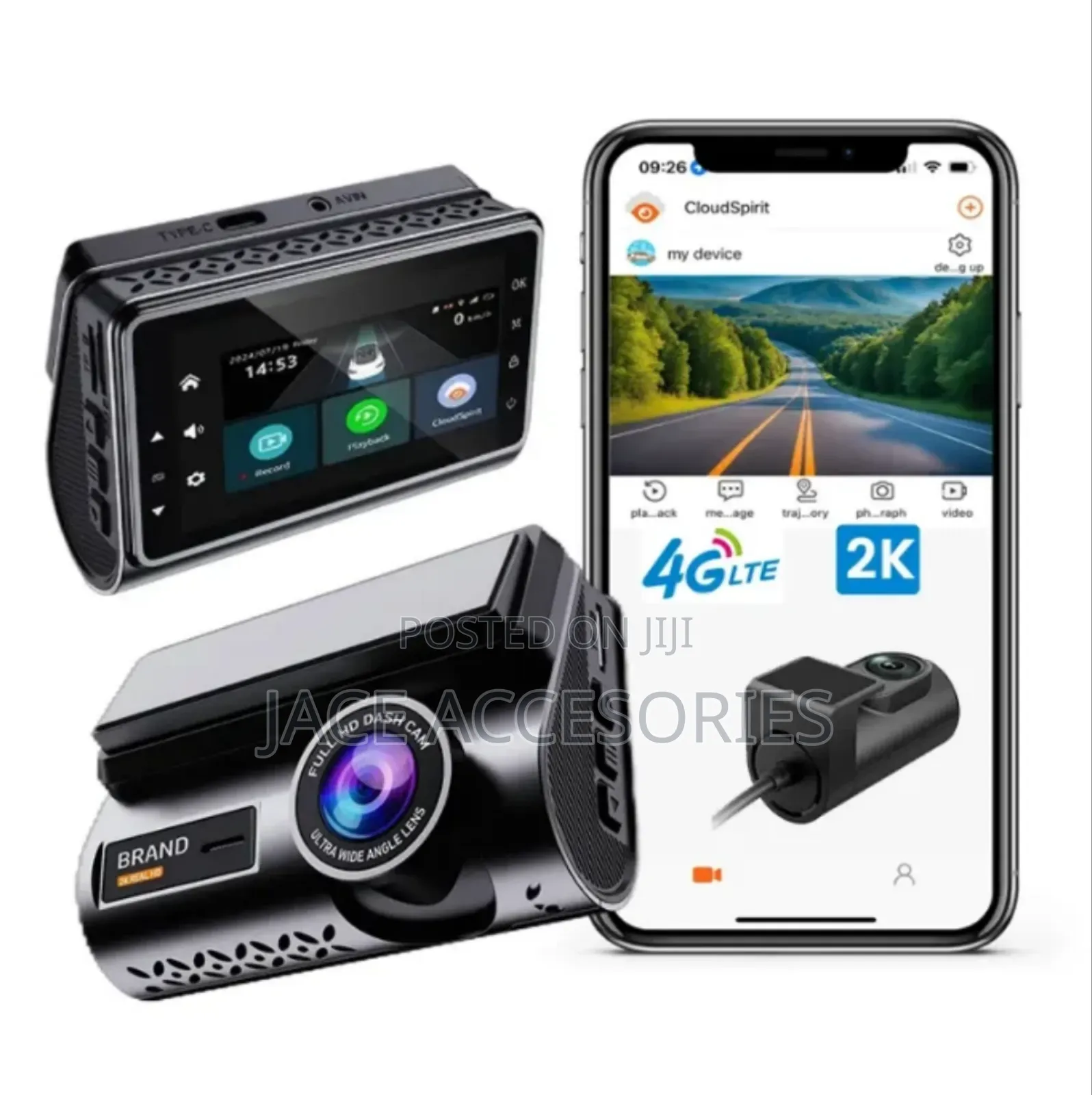 4g Car Black Box Recorder 2k ,Gps Tracking Software