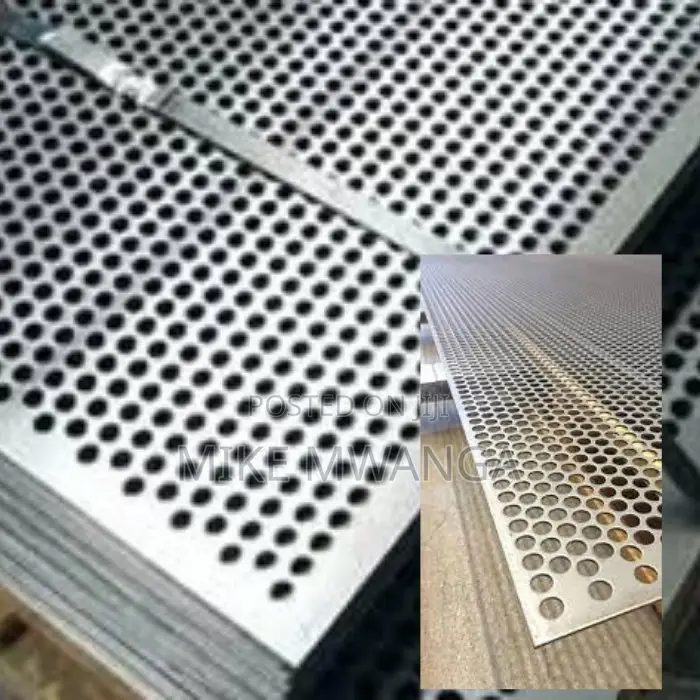 Perforated Stainless Sheet (5mm Holes) Plates