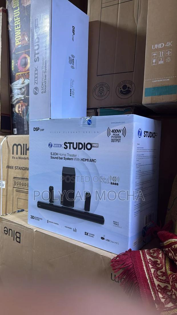 Zoook Studio Pro 5.1 Home Theatre With Hdmi Arc 400 Watts