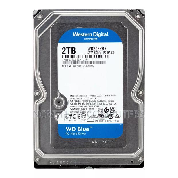 2tb Wd/Seagate Hard Disk For Internal Desktop And Surveillance