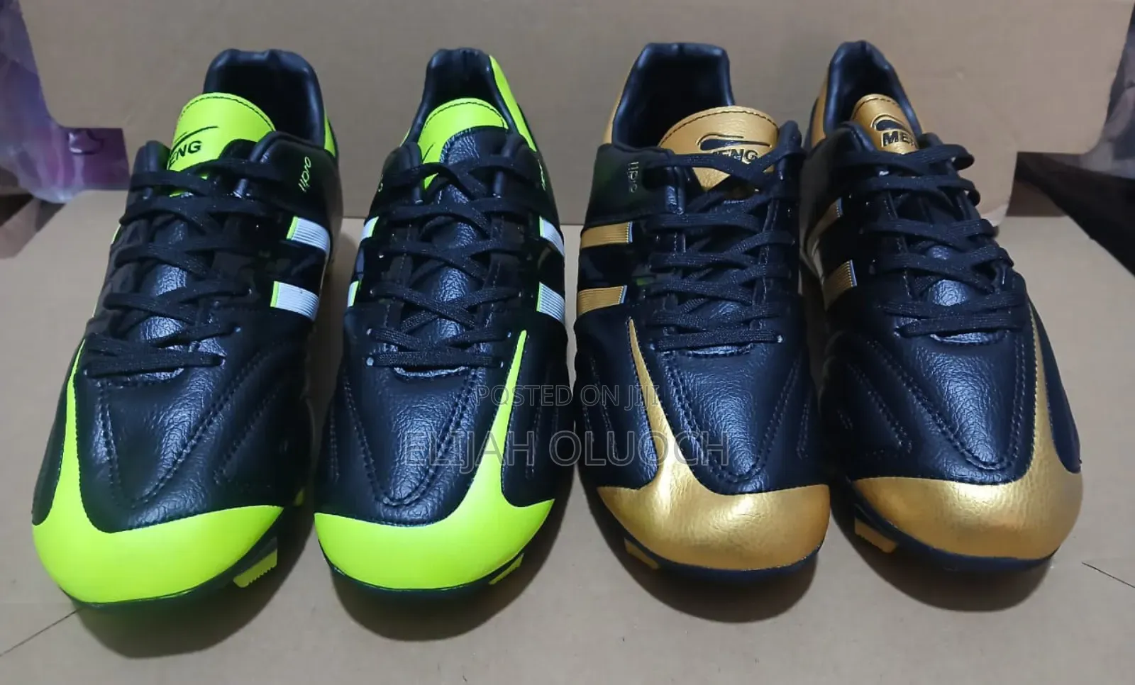 Meng Leather Original Soccer Boots