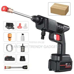 Cordless Power Washer – Portable Car Wash Spray Tool