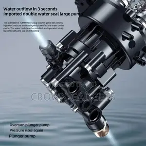 Portable Car Wash Gun – Cordless Electric High Pressure