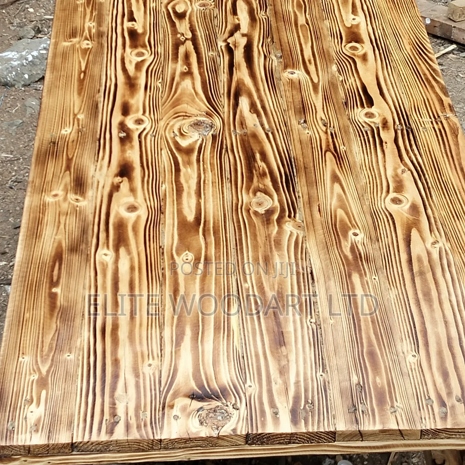 Artisan Wooden Pallet Coffee Table, Rustic Elegance