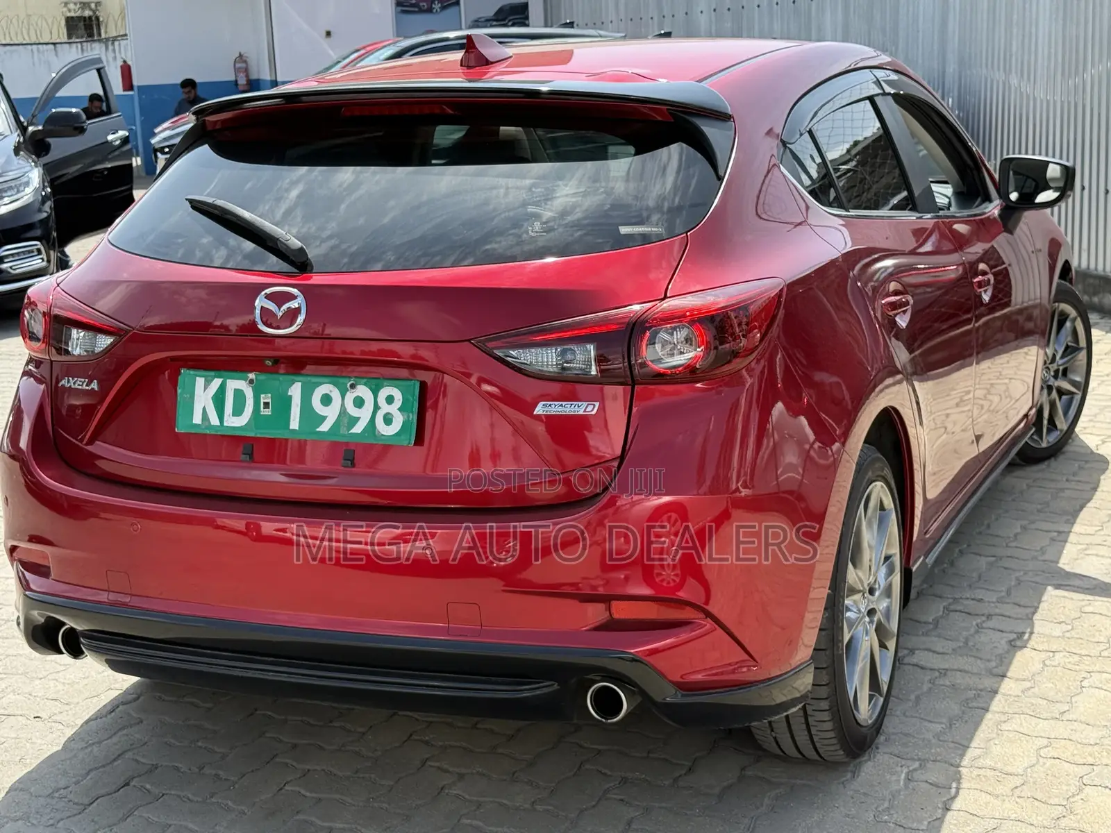 Mazda Axela 2018 Burgundy