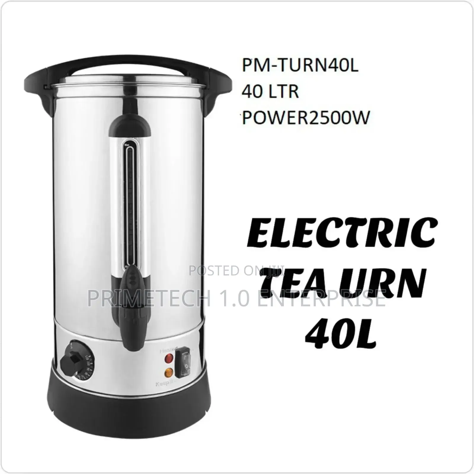 Electric Tea Urn - 40ltrs