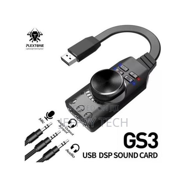 Plextone Virtual Usb Sound Card Converter Adapter - main view