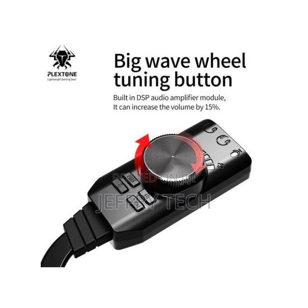 Plextone Virtual Usb Sound Card Converter Adapter - thumbnail 2