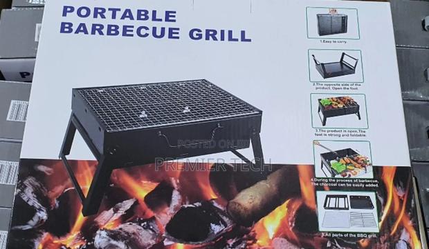 *Foldable Portable Barbecue Charcoal Grill Now Available - main view