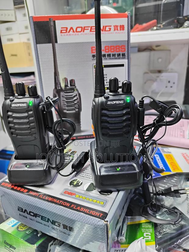 Radio Call Baofeng Bf-888s Walkie-Talkie (2 Pieces)